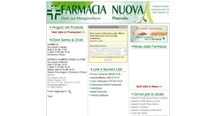 Desktop Screenshot of farmacianuovapinerolo.it